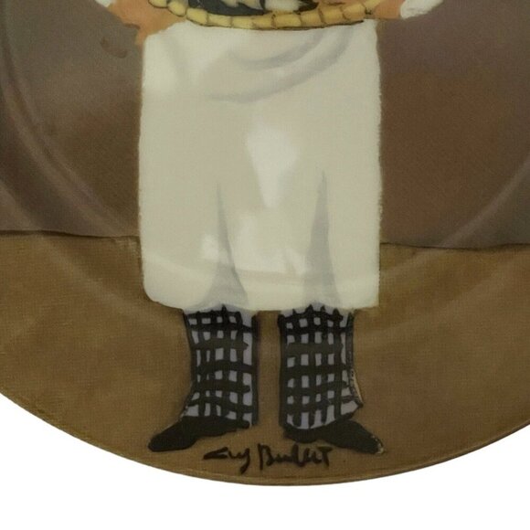 GBC Van Gogh Amoureux Salad Dessert Plates Set of 2 "Bouillabaisse, Rendez-Vous" - Picture 3 of 11